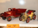 (2) METAL TOY CARS COLLECTIBLE TOY