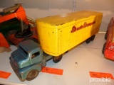 STRUCTO METAL TRUCK & TRAILER TOY COLLECTIBLE TOY