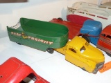 BUDDY L METAL TRUCK & TRAILER TOY COLLECTIBLE TOY