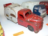 STRUCTO METAL GARBAGE TRUCK COLLECTIBLE TOY
