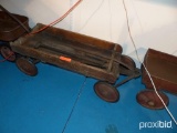 WOOD WAGON COLLECTIBLE TOY