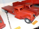 METAL FLATBED TRUCK TOY COLLECTIBLE TOY