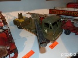 METAL MILITARY GUN TRUCK TOY COLLECTIBLE TOY