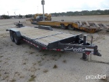 2019 DELTA 27TB TAGALONG TRAILER VN: equipped with 16ft. Tilt deck, 4ft. Stationary deck, chain box,