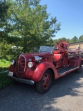 1939 FORD FIRETRUCK ANTIQUE FIRE TRUCK VN:N/A Open cab.NO TITLE BILL OF SALE ONLY