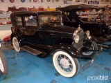 1929 FORD MODEL A CLASSIC VEHICLE VN:1590815 Sedan. Black. Straight Line 4 cylinder.