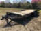 2020 DELTA 27TB TAGALONG TRAILER VN:049444 equipped with 16ft. Tilt deck, 4ft. Stationary deck, chai