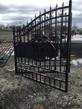 NEW 20FT. BI-PARTING WROUGHT IRON GATE NEW SUPPORT EQUIPMENT