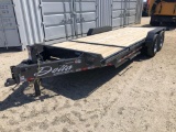 2020 DELTA 27TB TAGALONG TRAILER VN:049446 equipped with 16ft. Tilt deck, 4ft. Stationary deck, chai