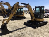 2016 CAT 305E2CR HYDRAULIC EXCAVATOR SN:H5M01009 powered by Cat diesel engine, equipped with Cab, ai