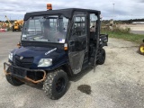 2016 CUSHMAN 1600XD UTILITY VEHICLE SN:SY810091 powered by gas engine, equipped with EROPS, utility