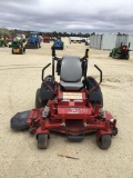 FERRIS IS3100 COMMERCIAL MOWER SN:7184 powered by gas engine, equipped with 61in. Deck, zero turn, z