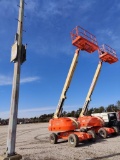 JLG 400S BOOM LIFT SN:0300116916 4x4, powered by diesel engine, equipped with 40ft. Platform height,