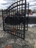 NEW GREAT BEAR 20FT. BI-PARTING WROUGHT IRON GATE NEW SUPPORT EQUIPMENT