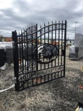 NEW GREAT BEAR 14FT. BI-PARTING WROUGHT IRON GATE NEW SUPPORT EQUIPMENT