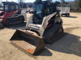 TEREX PT60 RUBBER TRACKED SKID STEER SN:WS03477 powered by diesel engine, equipped with rollcage, au