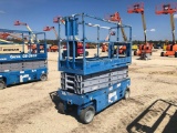 2011 GENIE GS-2632 SCISSOR LIFT SN:GS3211A-97708 electric powered, equipped with 26ft. Platform heig