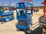 2013 GENIE GS-1930 SCISSOR LIFT SN:GS3013A-121170 electric powered, equipped with 19ft. Platform hei