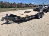 2020 DELTA 27TB TAGALONG TRAILER VN:049447 equipped with 16ft. Tilt deck, 4ft. Stationary deck, chai