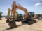 2013 HYUNDAI R160LC-9 HYDRAULIC EXCAVATOR SN:000071 powered by diesel engine, equipped with Cab, air