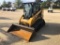 CAT 247B3 RUBBER TRACKED SKID STEER SN:TSL02004 powered by Cat diesel engine, equipped with EROPS, a