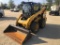 2014 CAT 262D SKID STEER SN:DTB02128 powered by Cat diesel engine, equipped with EROPS, air, heat, p