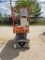 SKYJACK SJ3219 SCISSOR LIFT SN:22014790 electric powered, equipped with 19ft. Platform height, slide