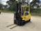 HYSTER S55XM FORKLIFT SN:D187V06573U powered by LP engine, equipped with OROPS, 5,500lb lift capacit