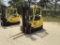 HYSTER S50XM FORKLIFT SN:23397Y powered by LP engine, equipped with OROPS, 5,500lb lift capacity, 3-