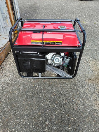 NEW GENTRON 7500 WATT GENERATOR NEW SUPPORT EQUIPMENT