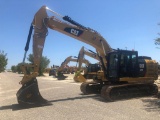 2018 CAT 320FL HYDRAULIC EXCAVATOR SN:NHD10420 powered by Cat diesel engine, equipped with Cab, air,