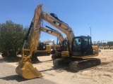 UNUSED CAT 313FL HYDRAULIC EXCAVATOR powered by Cat diesel engine, equipped with Cab, air, rear came