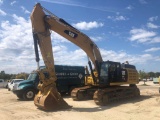 2018 CAT 349FL HYDRAULIC EXCAVATOR SN:220090 powered by Cat diesel engine, equipped with Cab, air, c
