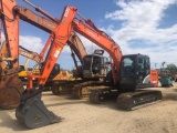 2017 HITACHI ZX130LC-6 HYDRAULIC EXCAVATOR powered by Isuzu diesel engine, equipped with Cab, air, h