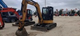 2014 CAT 305ECR HYDRAULIC EXCAVATOR SN:XFA00887 powered by Cat C2.4 diesel engine, equipped with Cab