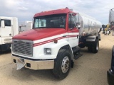 2000 FREIGHTLINER FL70 FUEL TRUCK VN:G80146 powered by Cummins 8.3 diesel engine, equipped with powe