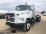 1991 FORD LS8000 FUEL TRUCK VN:A08360 powered by Ford diesel engine, equipped with power steering, f