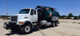 2001 STERLING VACUUM TRUCK VN:N/A powered by Cat C12 diesel engine, equipped with 8 speed transmissi