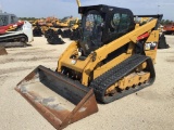 2016 CAT 299D2 RUBBER TRACKED SKID STEER SN:FD200707 powered by Cat diesel engine, equipped with ERO