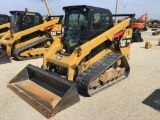 2014 CAT 289D RUBBER TRACKED SKID STEER SN:TAW00884 powered by Cat diesel engine, equipped with EROP