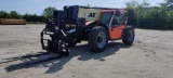 UNUSED JLG 1255 TELESCOPIC FORKLIFT 4x4, powered by diesel engine, equipped with EROPS, air, cold we