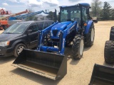 UNUSED NEW HOLLAND WORKMASTER 55 TRACTOR LOADER 4x4, powered by diesel engine, 55hp, equipped with E