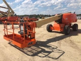 UNUSED JLG 600S BOOM LIFT 4x4, powered by diesel engine, equipped with 60ft. platform height, Straig