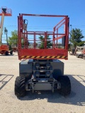 SKYJACK SJ6832RT SCISSOR LIFT SN:37000058 4x4, powered by gas engine, equipped with 32ft. Platform h