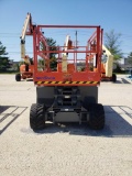 SKYJACK SJ6826RT SCISSOR LIFT SN:37000316 4x4, powered by gas engine, equipped with 26ft. Platform h