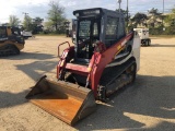 2016 TAKEUCHI TL8CRN RUBBER TRACKED SKID STEER SN:200803129 powered by diesel engine, equipped with