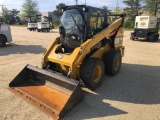 2014 CAT 262D SKID STEER SN:DTB02128 powered by Cat diesel engine, equipped with EROPS, air, heat, p