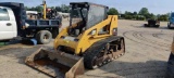 CAT 267 RUBBER TRACKED SKID STEER SN:CMP00878 powered by Cat diesel engine, equipped with rollcage,