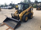 2014 CAT 246D SKID STEER SN:BYF01047 powered by Cat diesel engine, equipped with EROPS, air, 2-speed