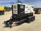 2016 ATLAS COPCO QAS150 GENERATOR SN:16MBB1628GD073873 powered by diesel engine, equipped with 132KW